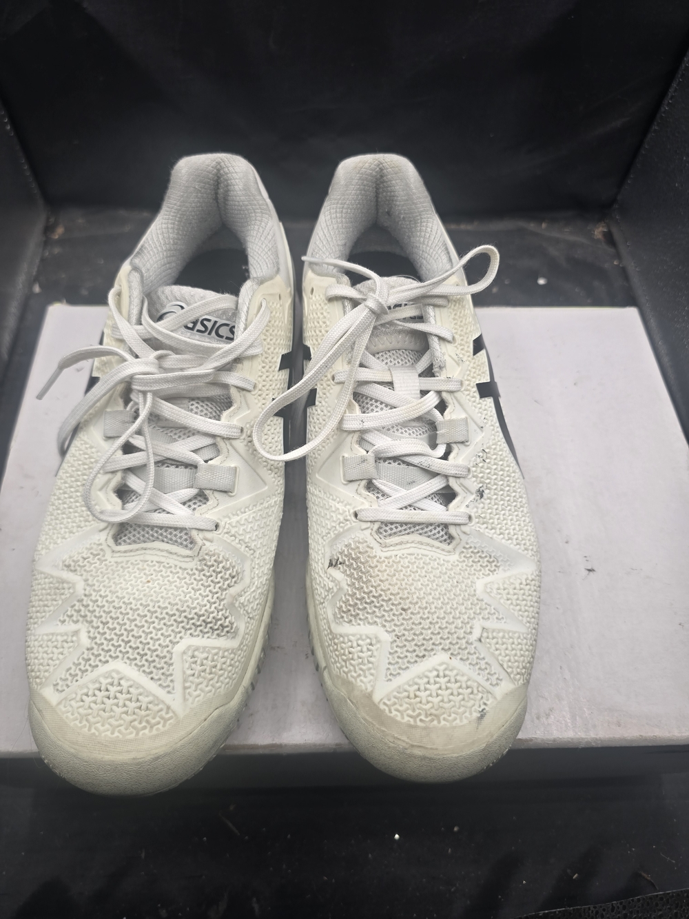 ASICS White Mesh Athletic‎ Sneakers